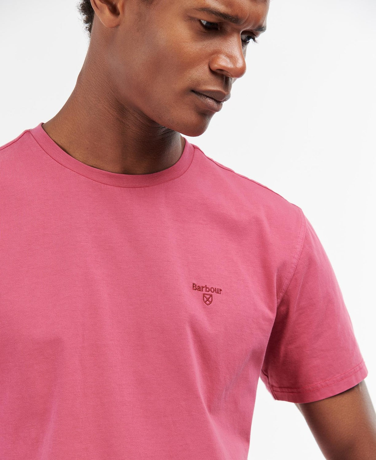 Garment Dyed Tee - Fuscia