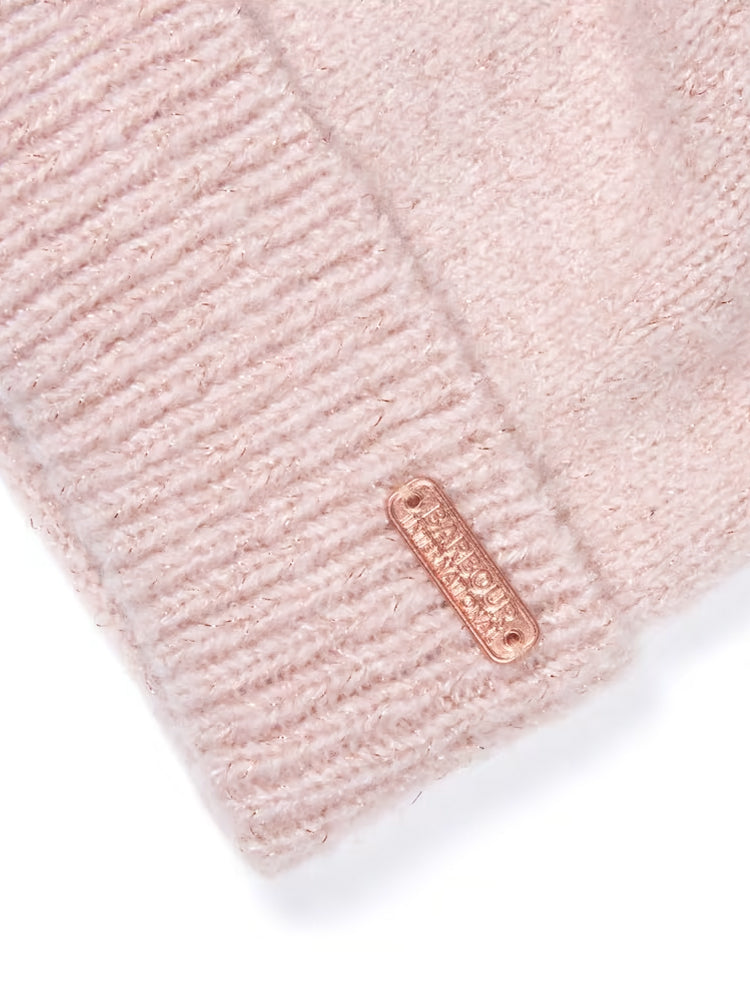 Sparkle Knit Beanie - Pink