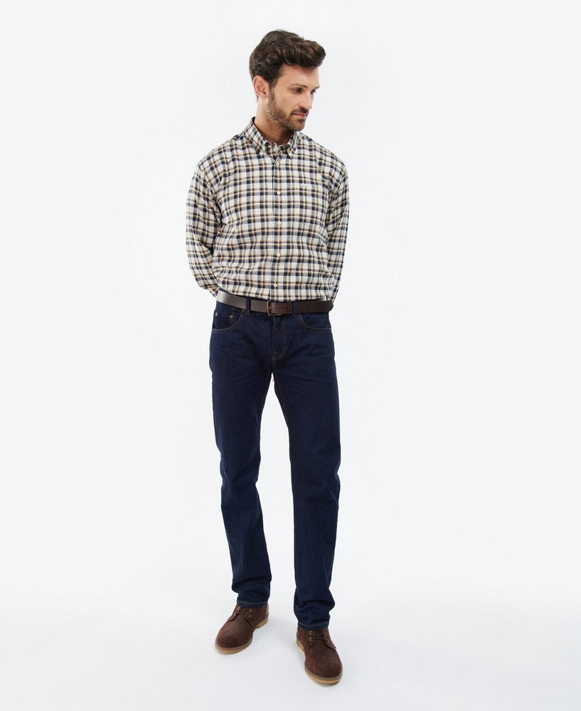 Turville Regular Fit Shirt - Ecru Marl