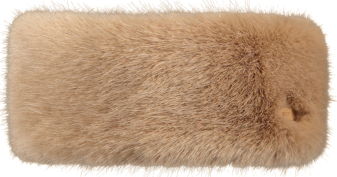 Fur Headband - Light Brown