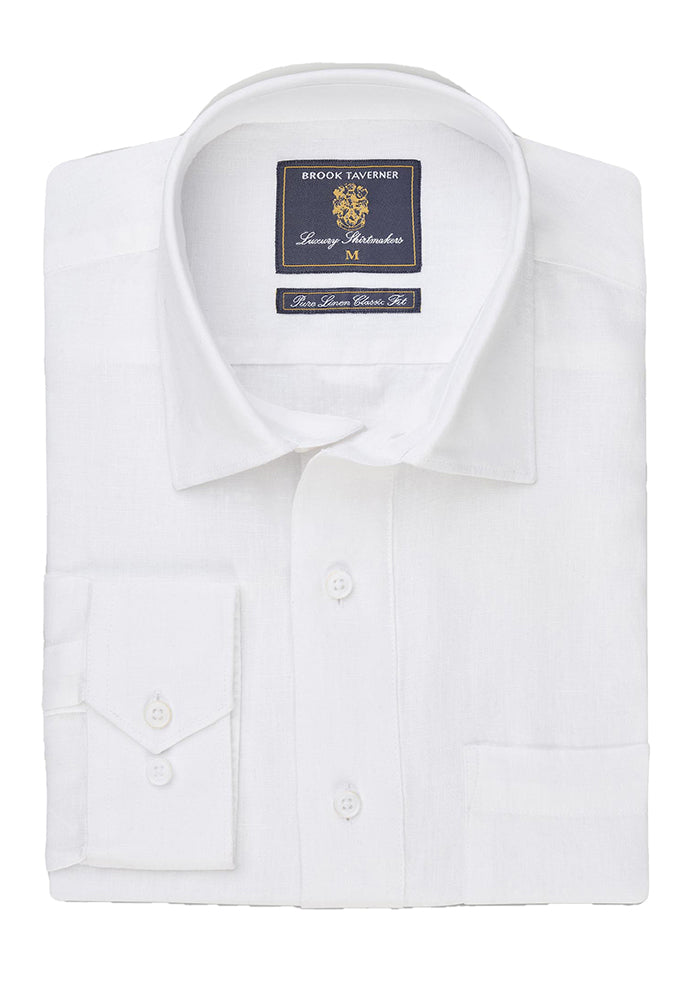 Opaque white dress shirt on sale