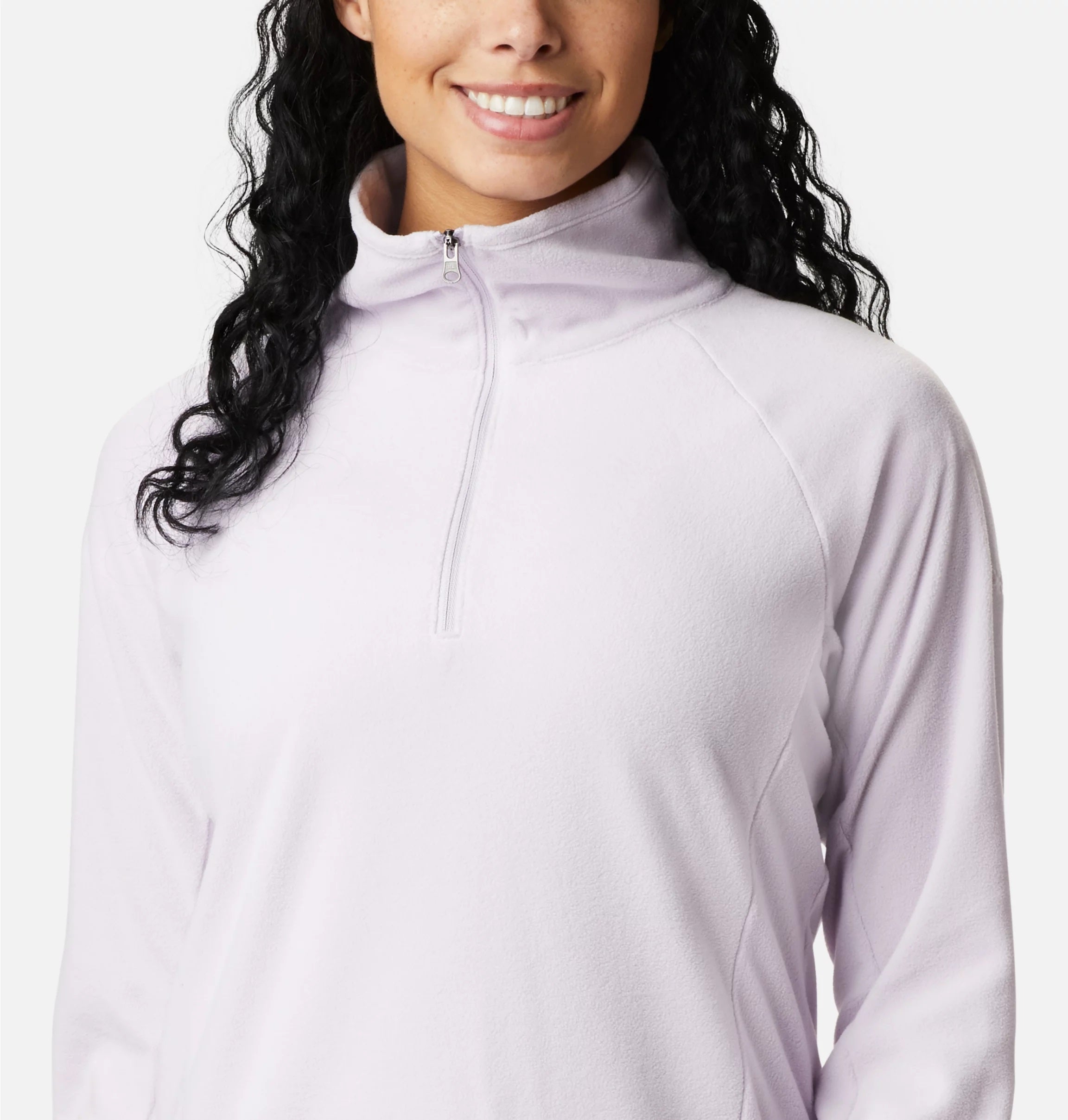 Glacial IV 1/2 Zip Fleece - Pale Lilac