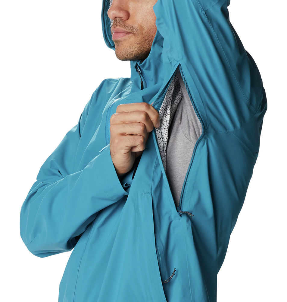 Omni-Tech Ampli-Dry Waterproof Shell Jacket - Deep Marine