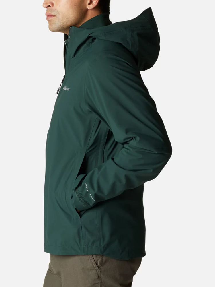 Omni-Tech Ampli-Dry Waterproof Shell Jacket - Spruce