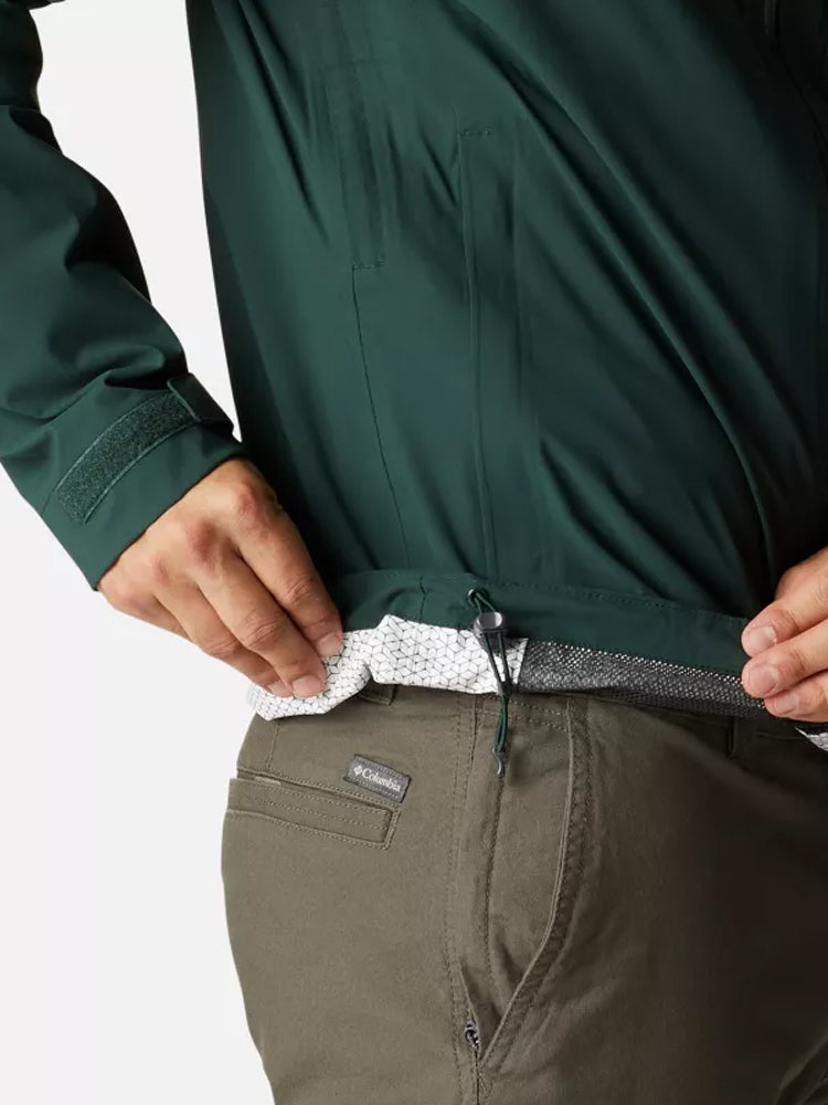 Omni-Tech Ampli-Dry Waterproof Shell Jacket - Spruce