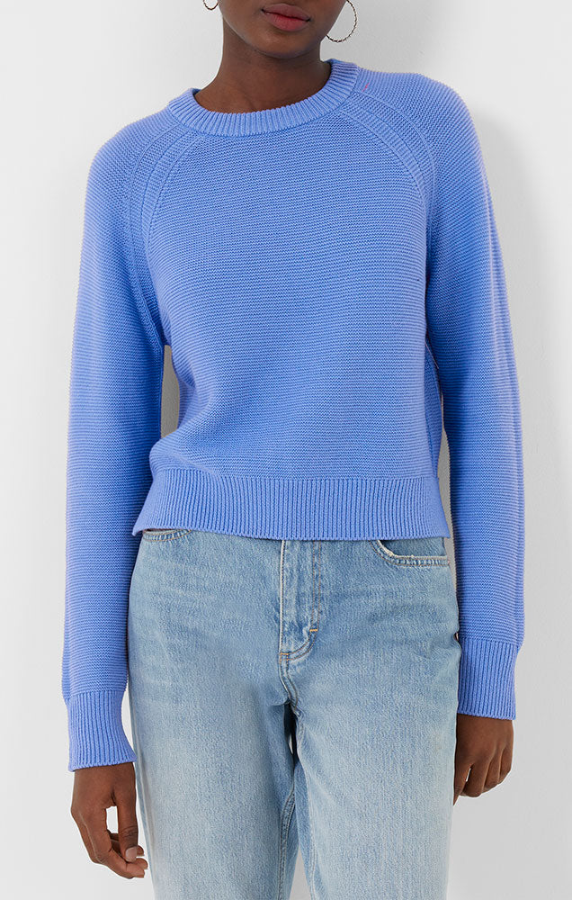 Lilly Mozart Crew Neck Jumper - Baja Blue