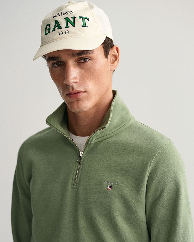 Original Half Zip Sweat - Kalamata Green