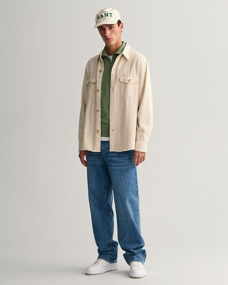 Original Half Zip Sweat - Kalamata Green