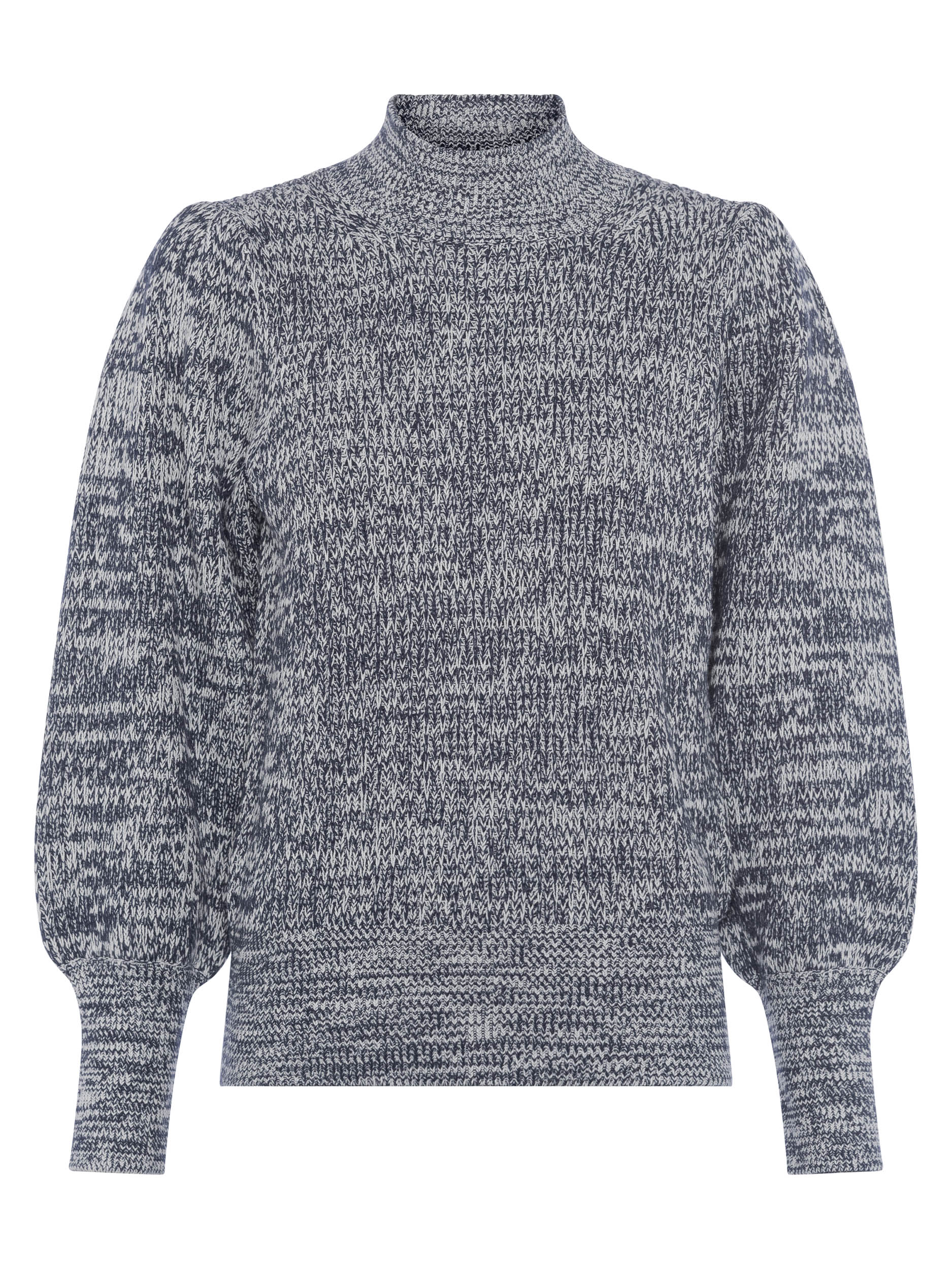 Cerys Knit Long Sleeve Jumper - Dark Navy/Milk