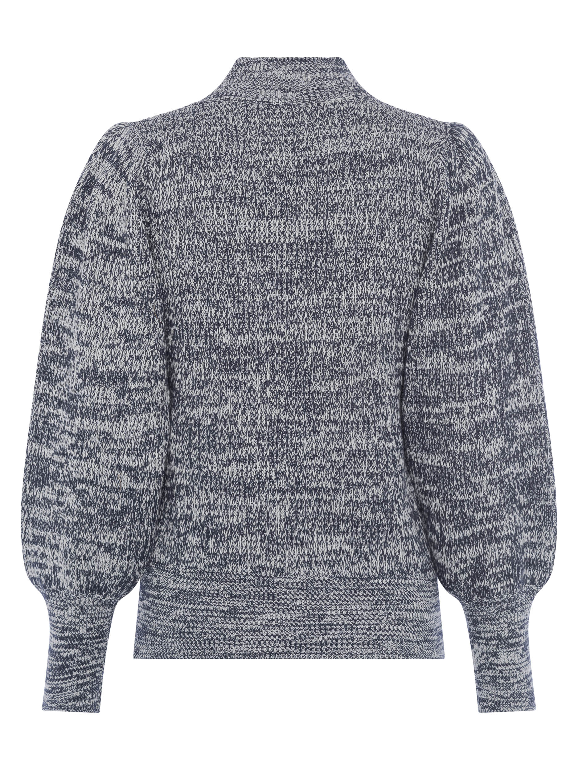 Cerys Knit Long Sleeve Jumper - Dark Navy/Milk