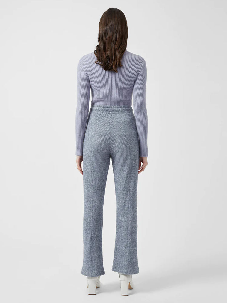 Soft Lounge Tie Waist Trousers - Classic Navy