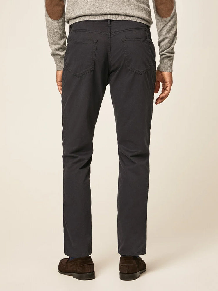 Cotton Twill Pants - Navy