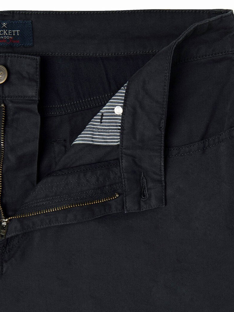 Cotton Twill Pants - Navy