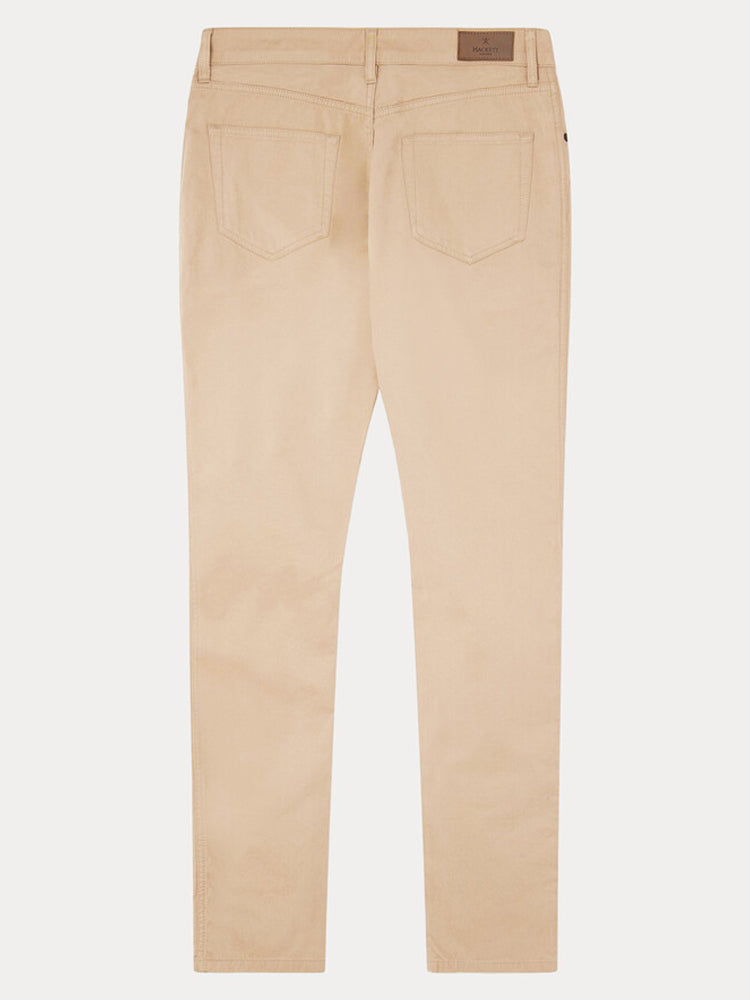 Cotton Twill Pants - Oatmeal