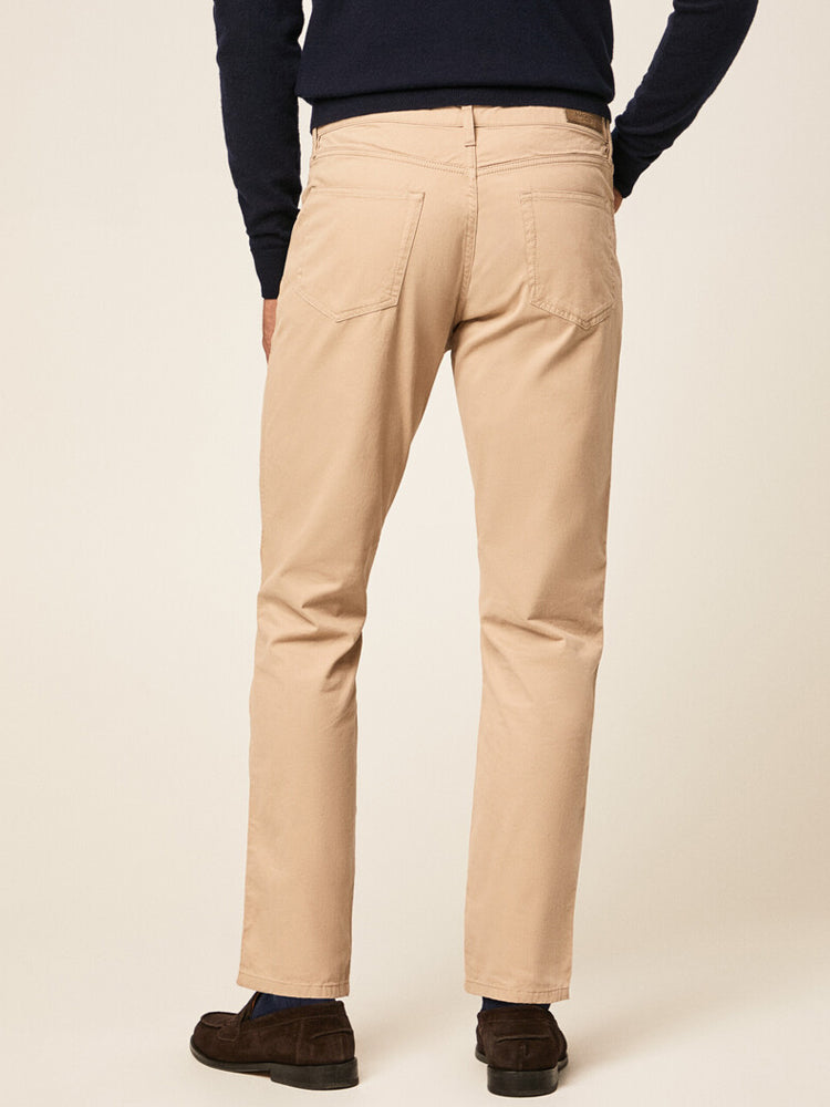 Cotton Twill Pants - Oatmeal