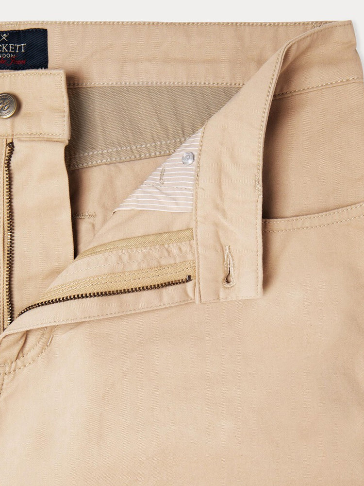 Cotton Twill Pants - Oatmeal