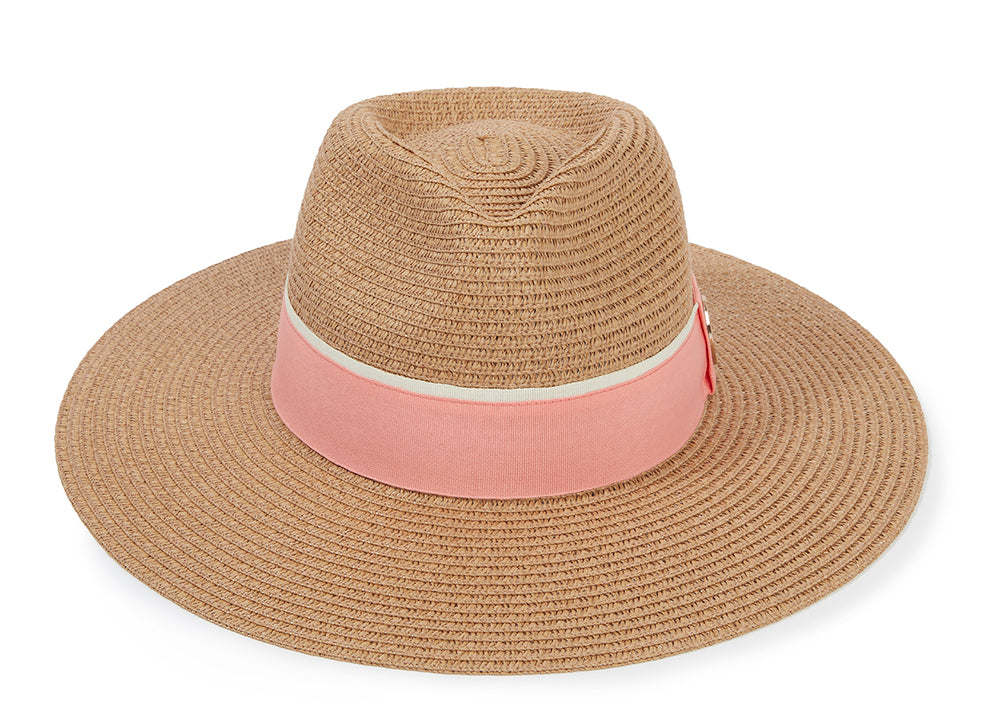 Hemley Fedora - Natural/Coral