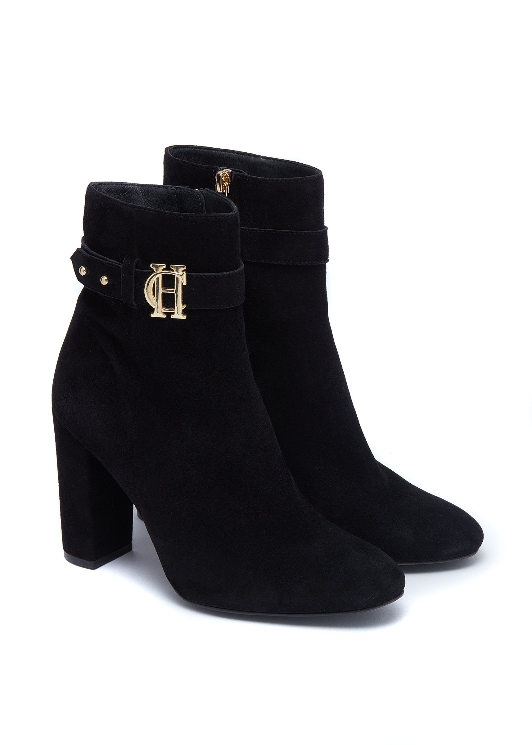 Mayfair Suede Ankle Boot - Black