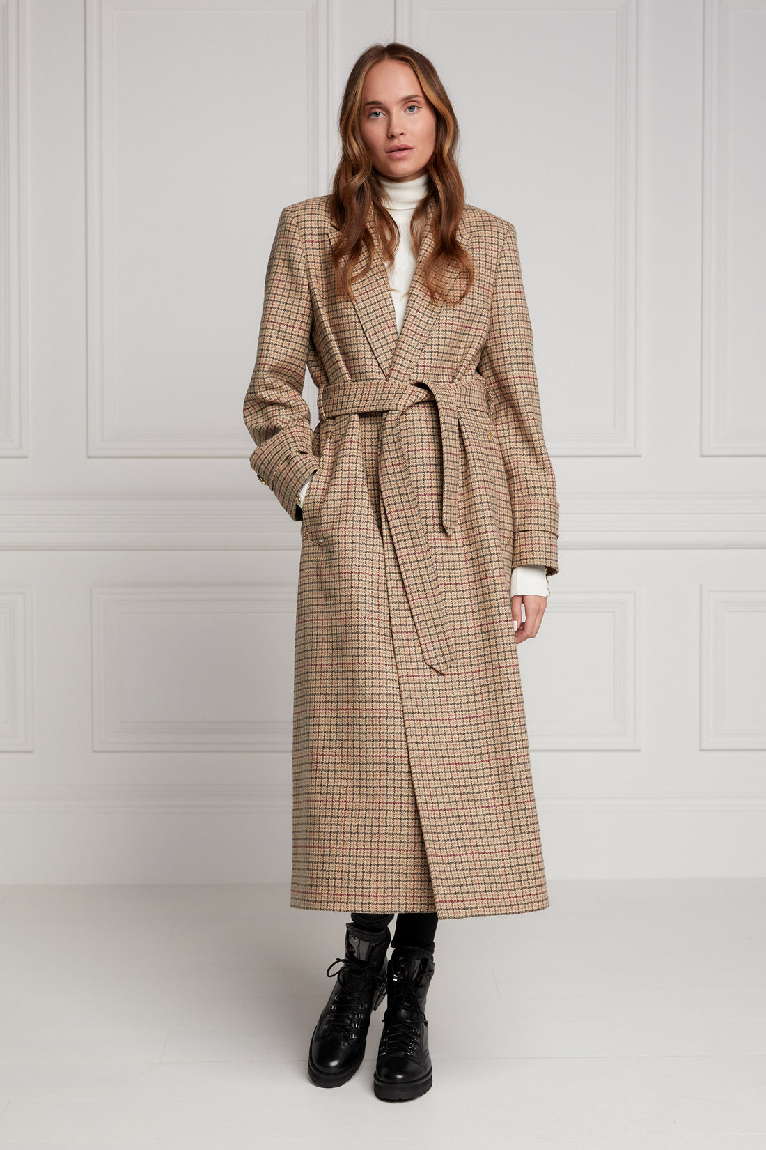 Wrap Coat - Charlton Tweed