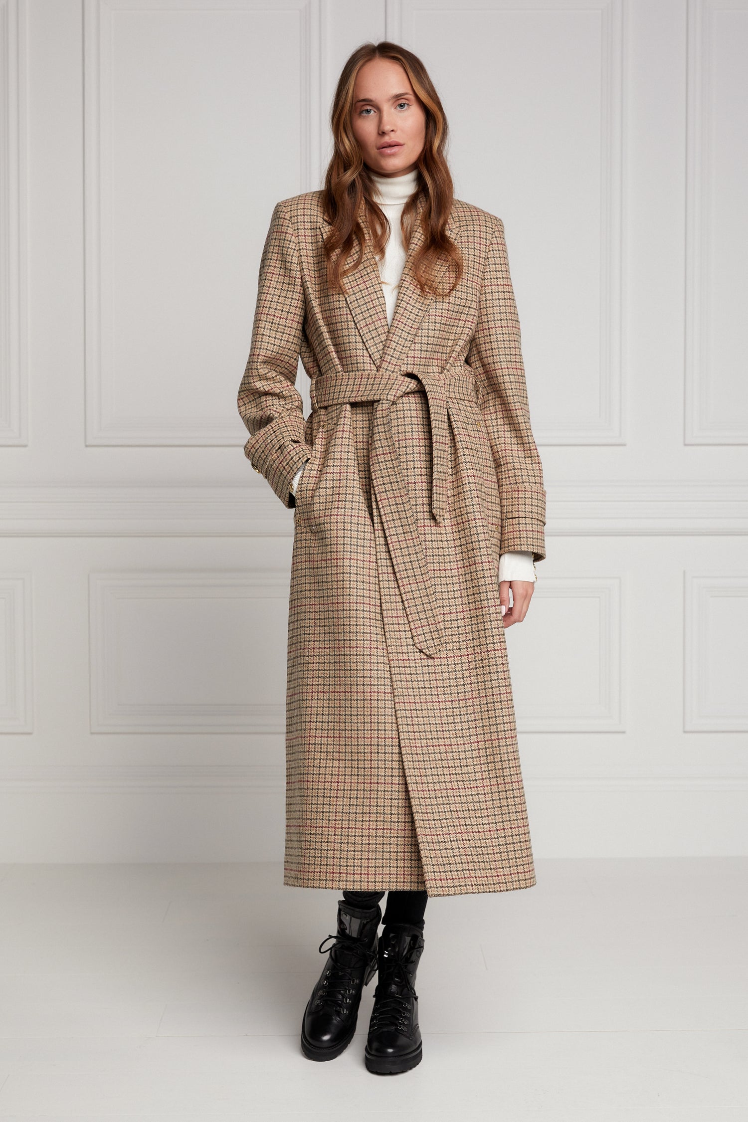 Wrap Coat - Charlton Tweed