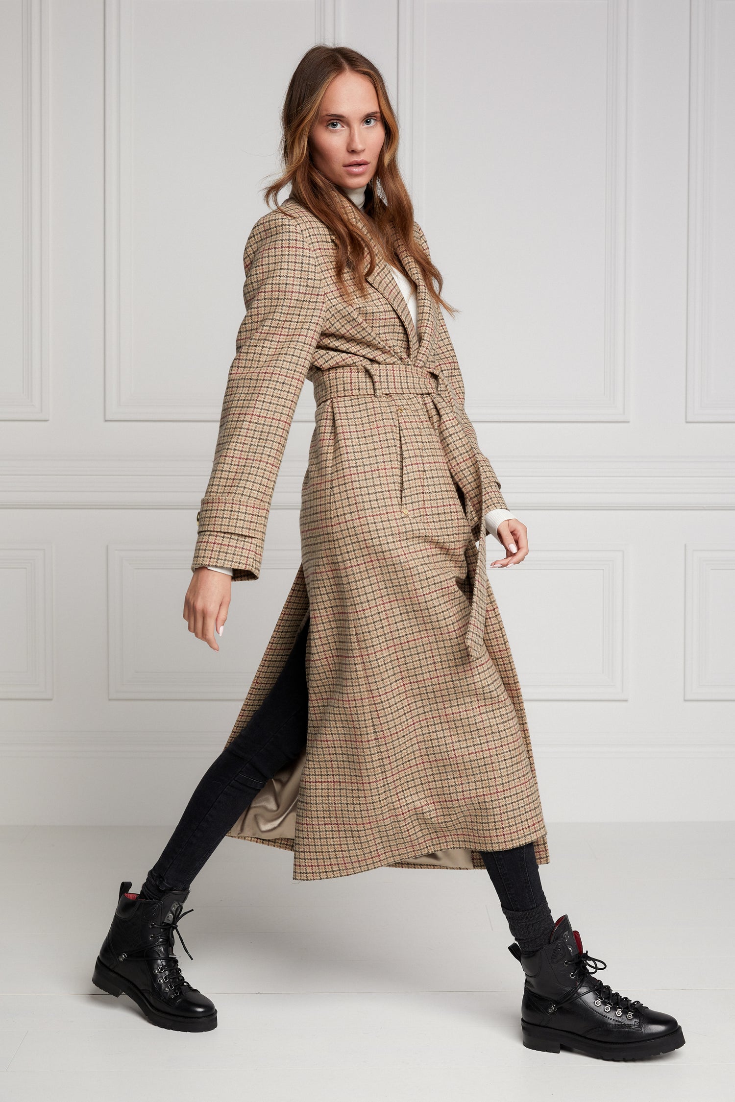 Wrap Coat - Charlton Tweed