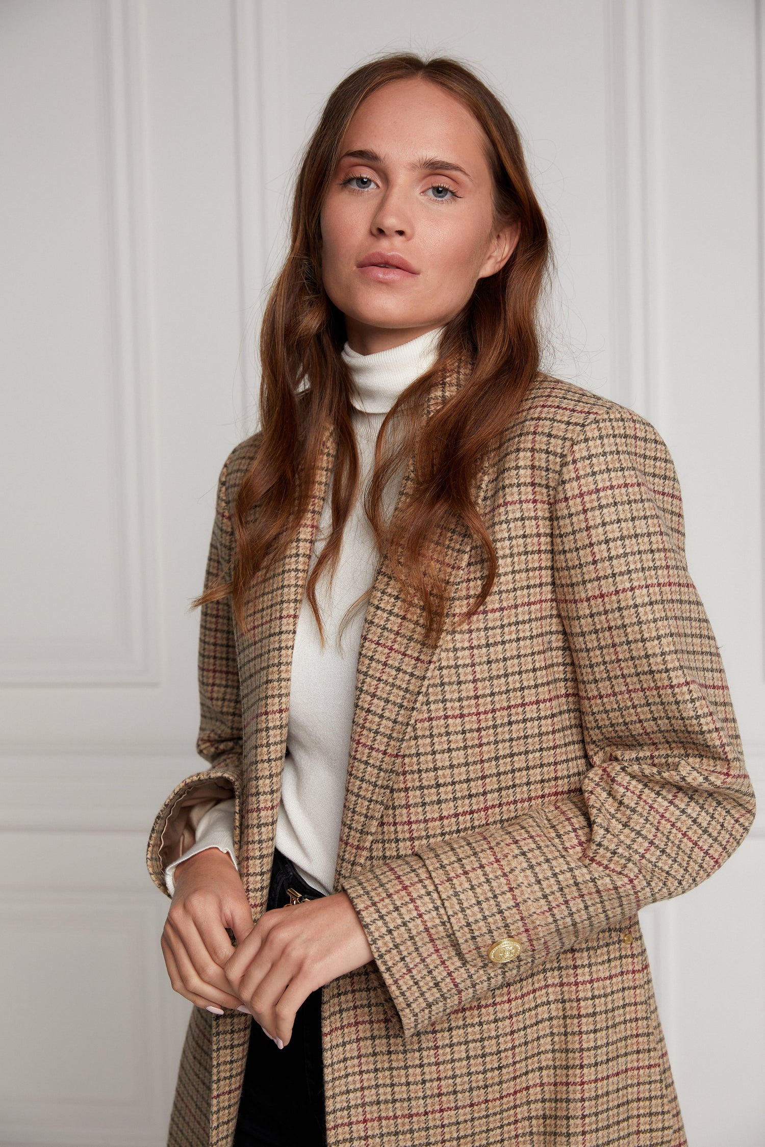 Wrap Coat - Charlton Tweed
