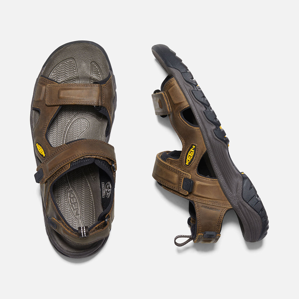 Targhee III Open Toe Sandal - Bison/Mulch