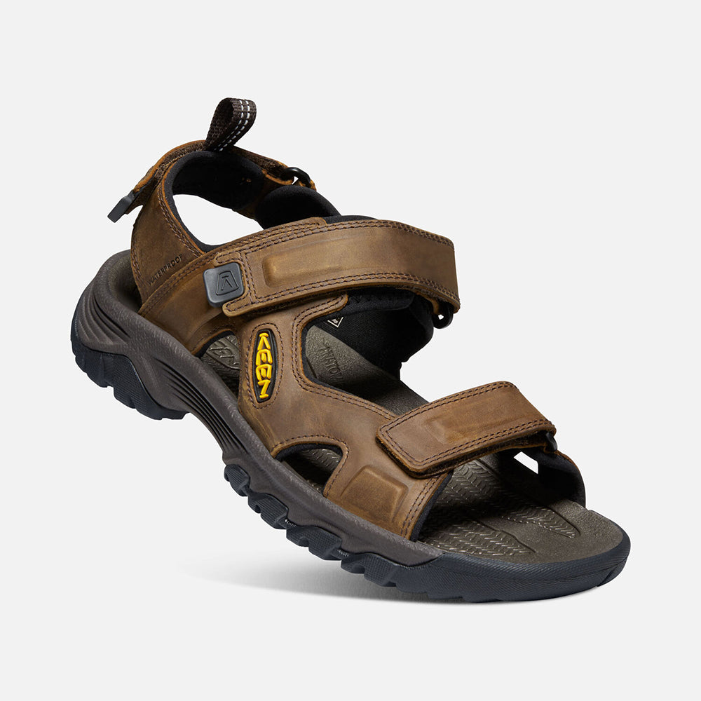 Targhee III Open Toe Sandal - Bison/Mulch
