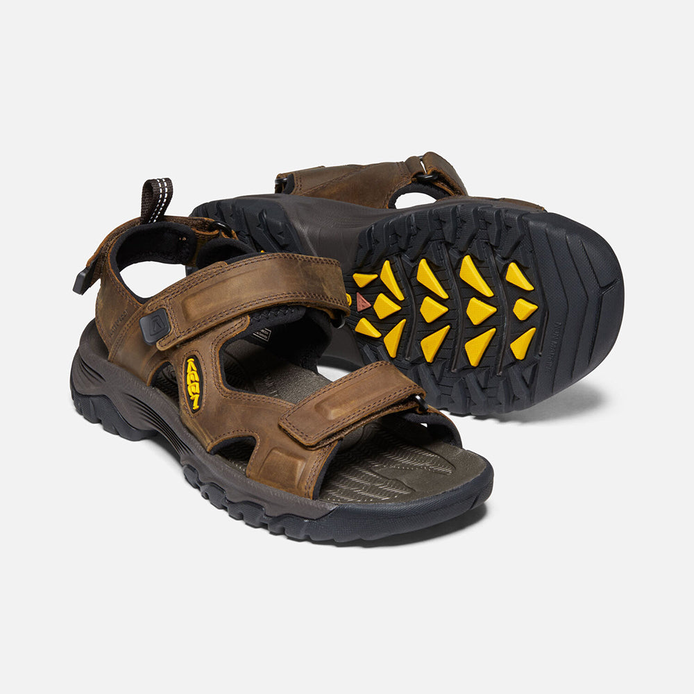 Targhee III Open Toe Sandal - Bison/Mulch