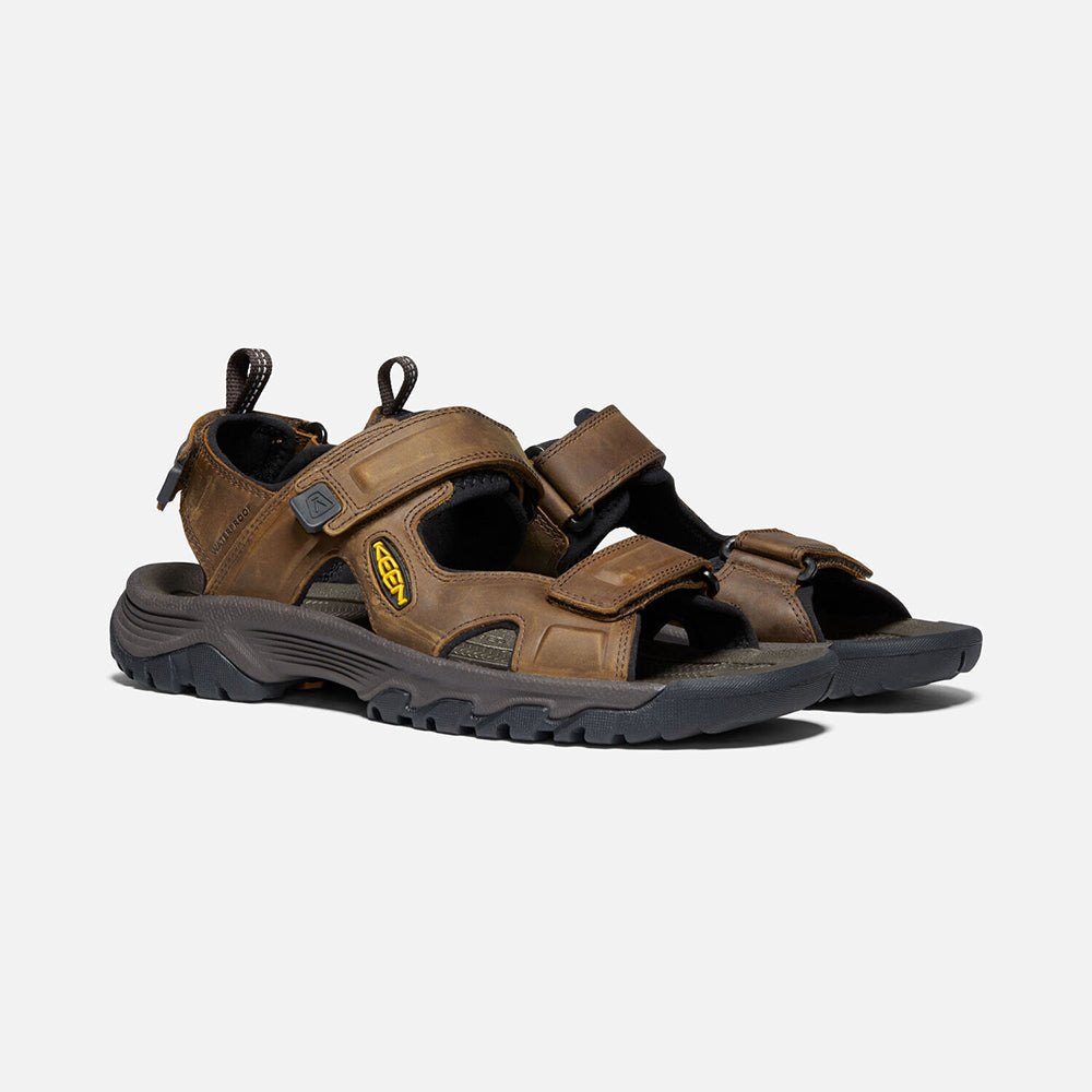 Targhee III Open Toe Sandal - Bison/Mulch