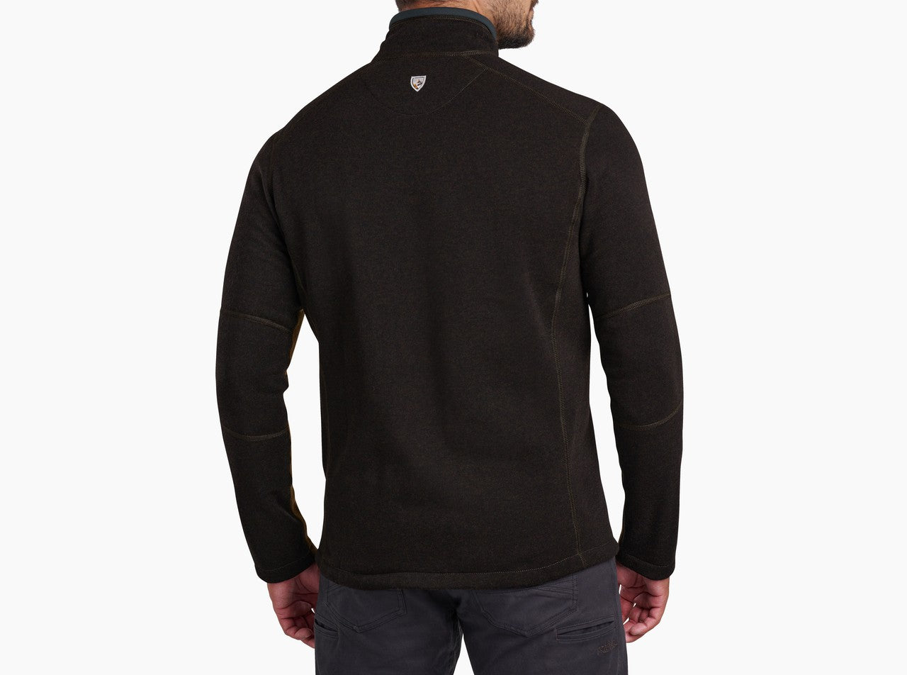Revel 1/4 Zip - Charcoal/Grain