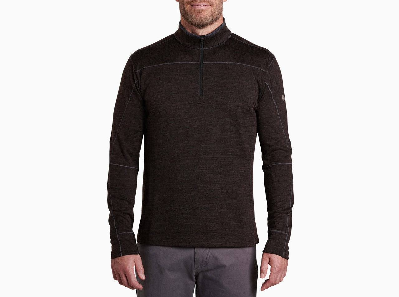 Ryzer 1/4 Zip - Black Coffee