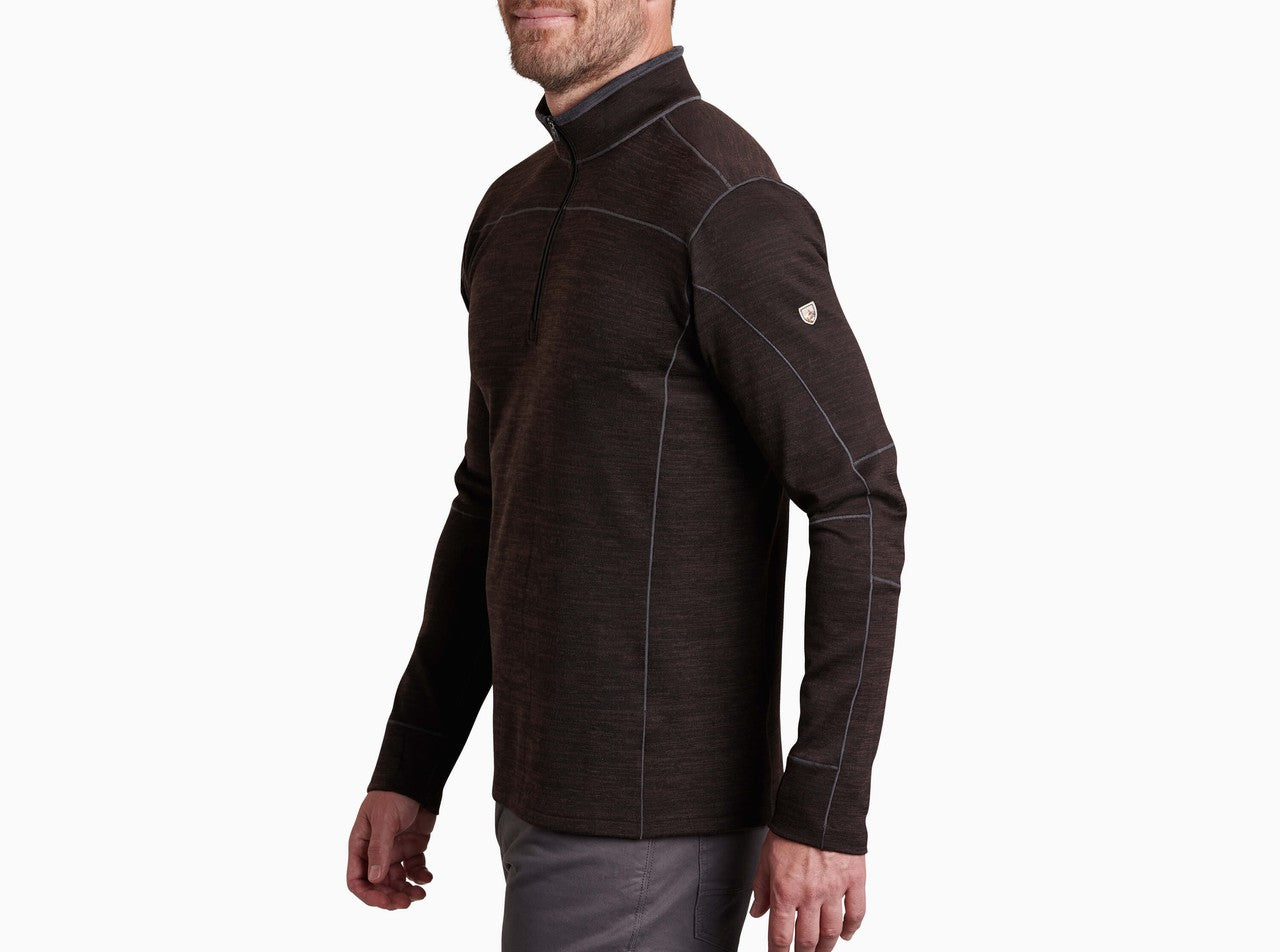Ryzer 1/4 Zip - Black Coffee