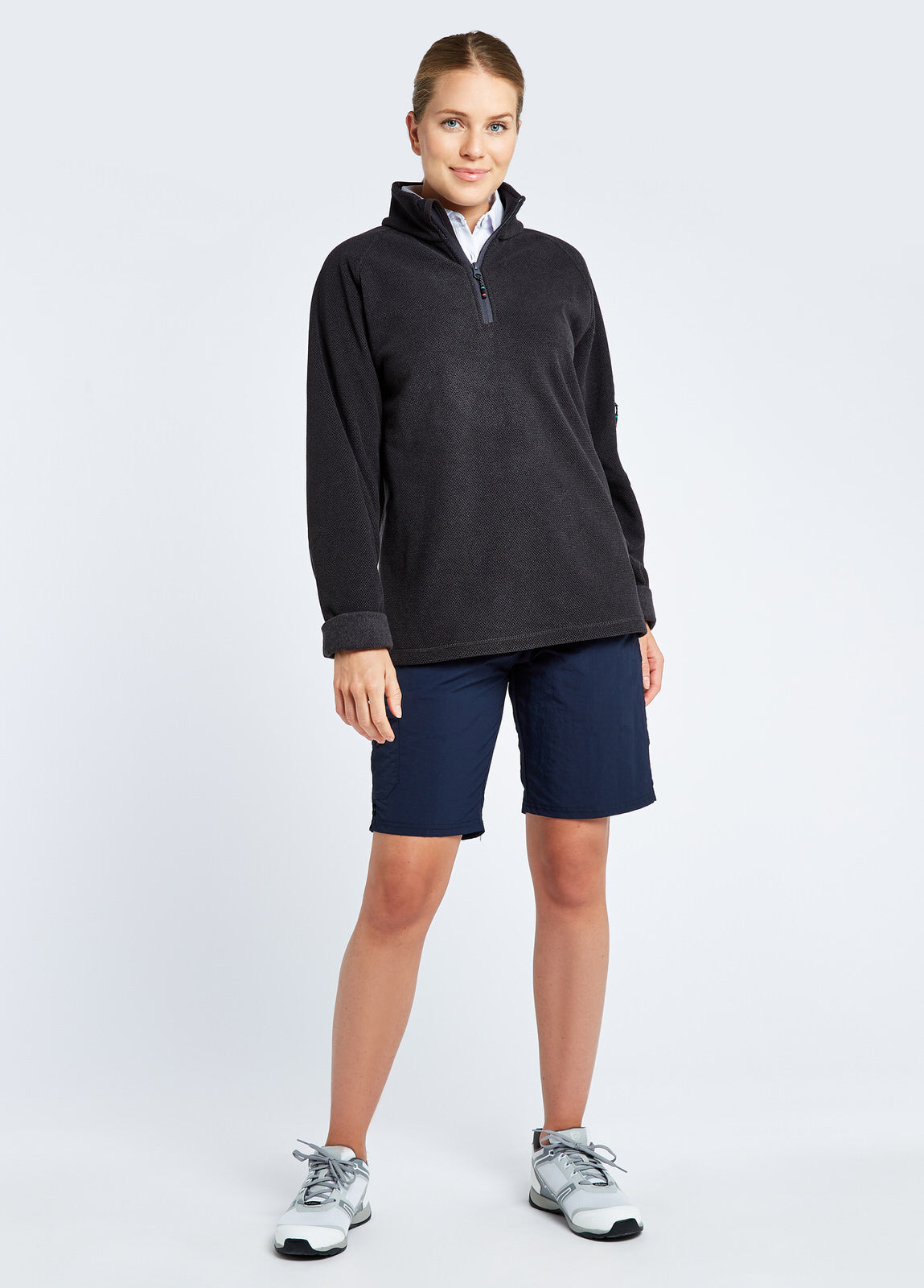 Monaco Unisex 1/4 Zip Fleece - Graphite