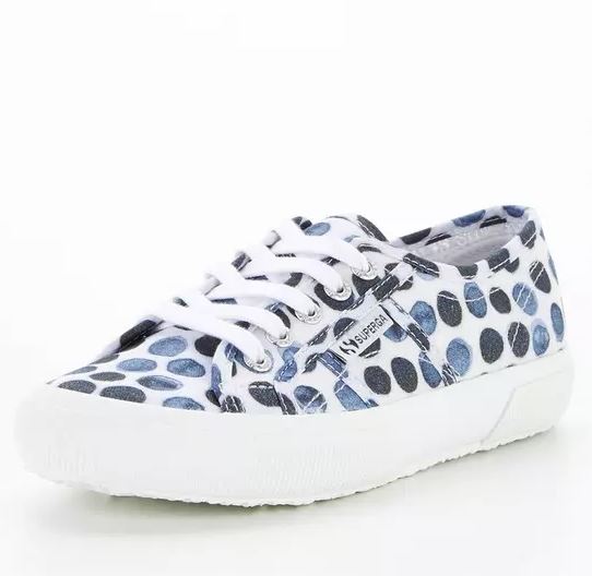 Fantasy Cotu 2750 Trainer - White/Navy Dots