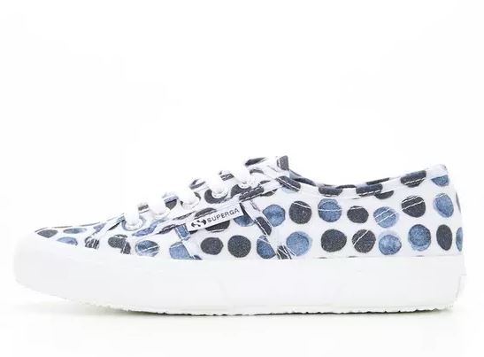 Fantasy Cotu 2750 Trainer - White/Navy Dots