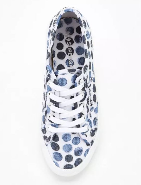 Fantasy Cotu 2750 Trainer - White/Navy Dots