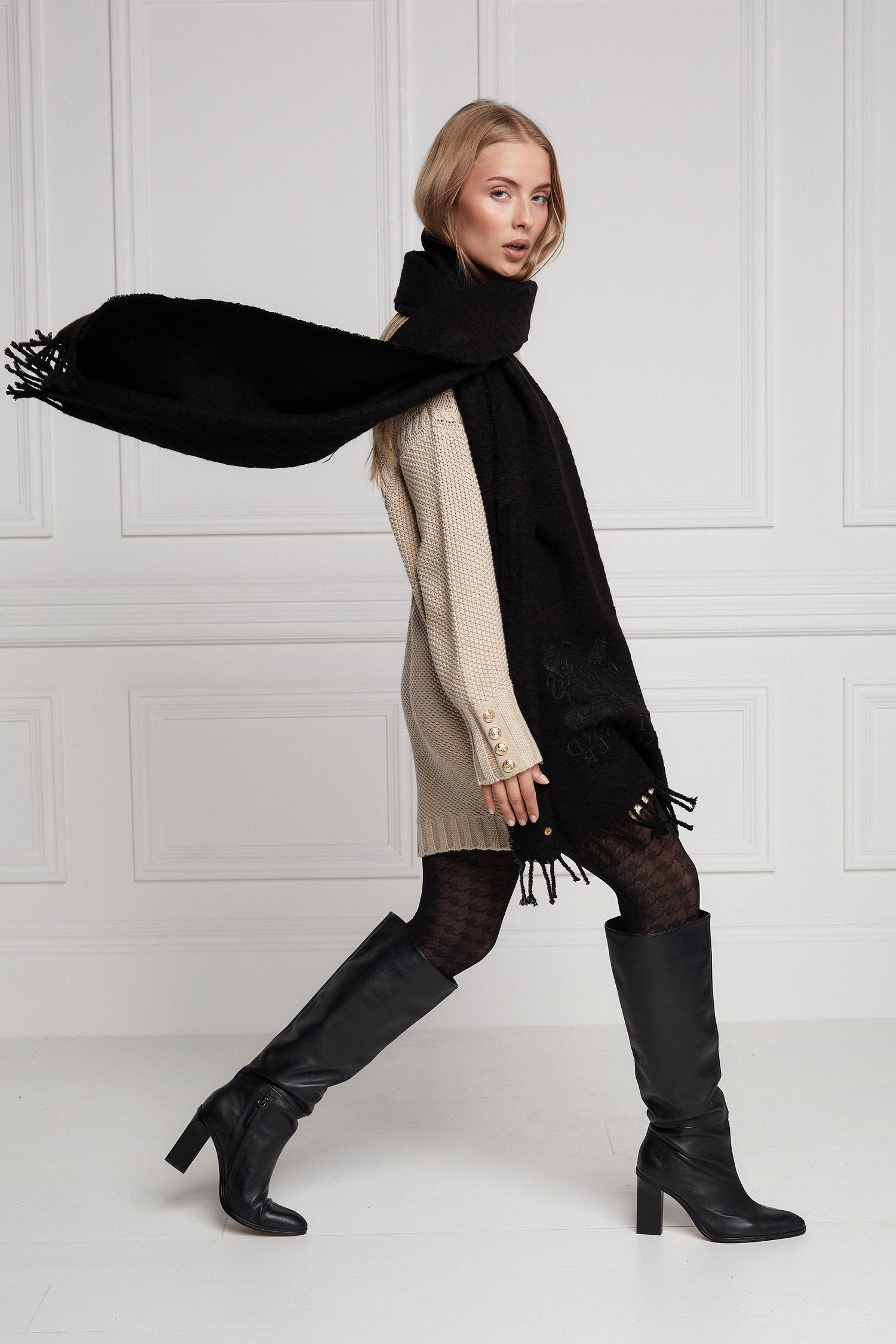 HC Chelsea Scarf - Black