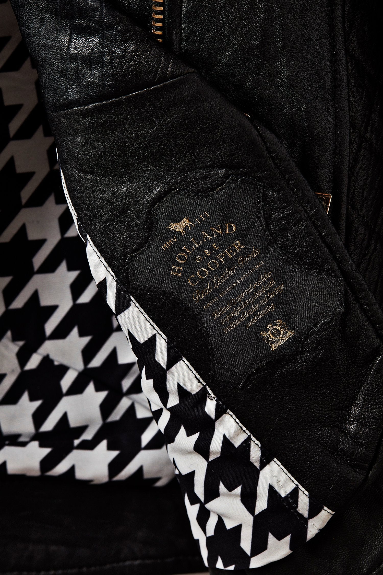 Leather Biker Jacket - Black