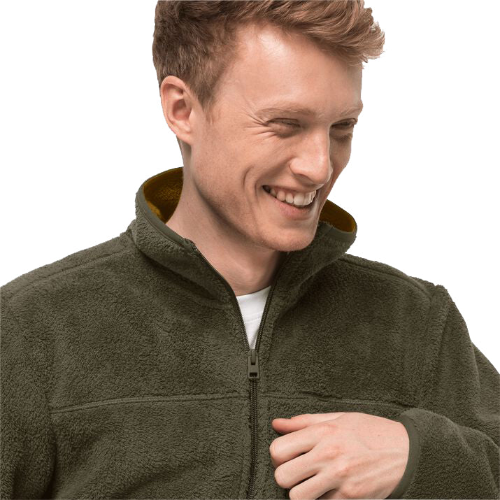 Chilly Walk Fleece Jacket - Bonsai Green