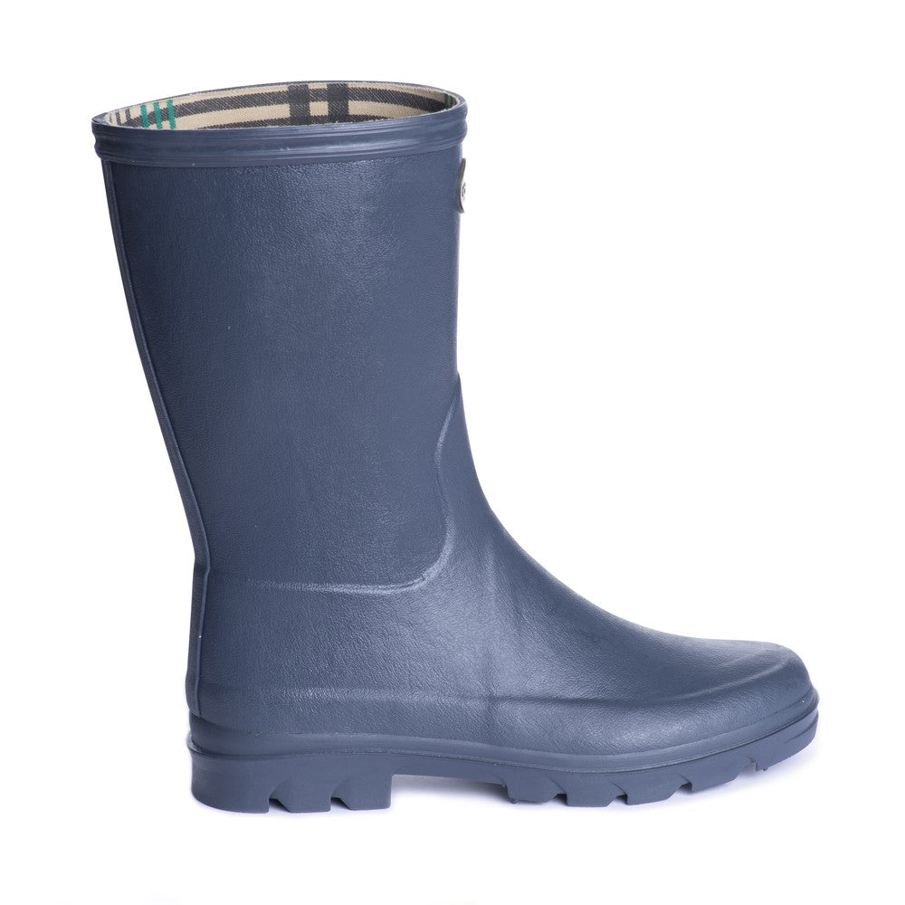 Iris Bottillon Jersey Lined Boot - Bleu Foncé