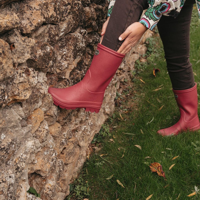 Iris Bottillon Jersey Lined Boot - Rose