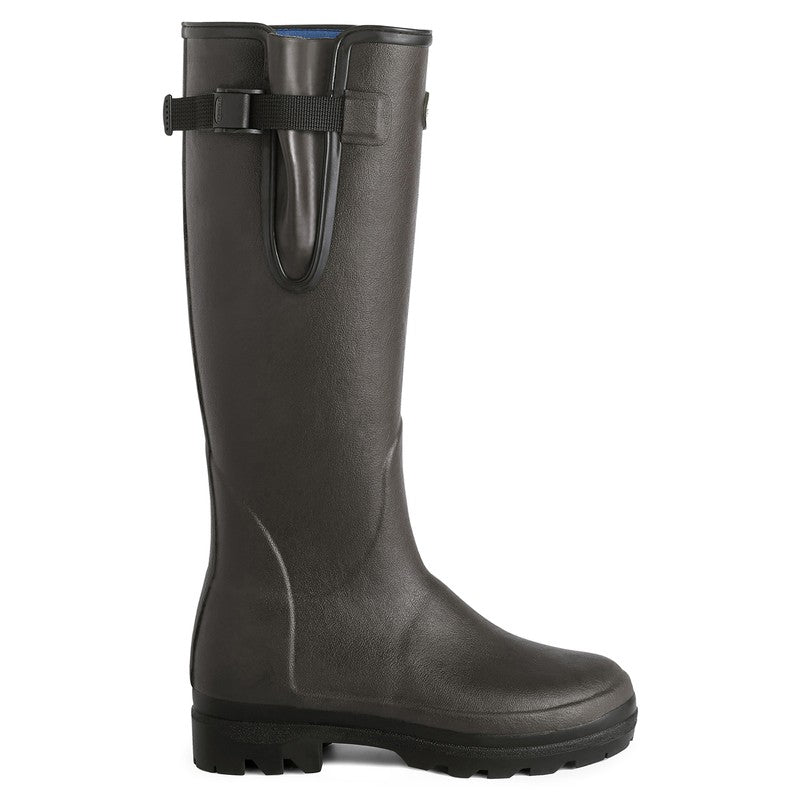 Vierzonord Neoprene Lined Wellington Boot - Marron Foncé