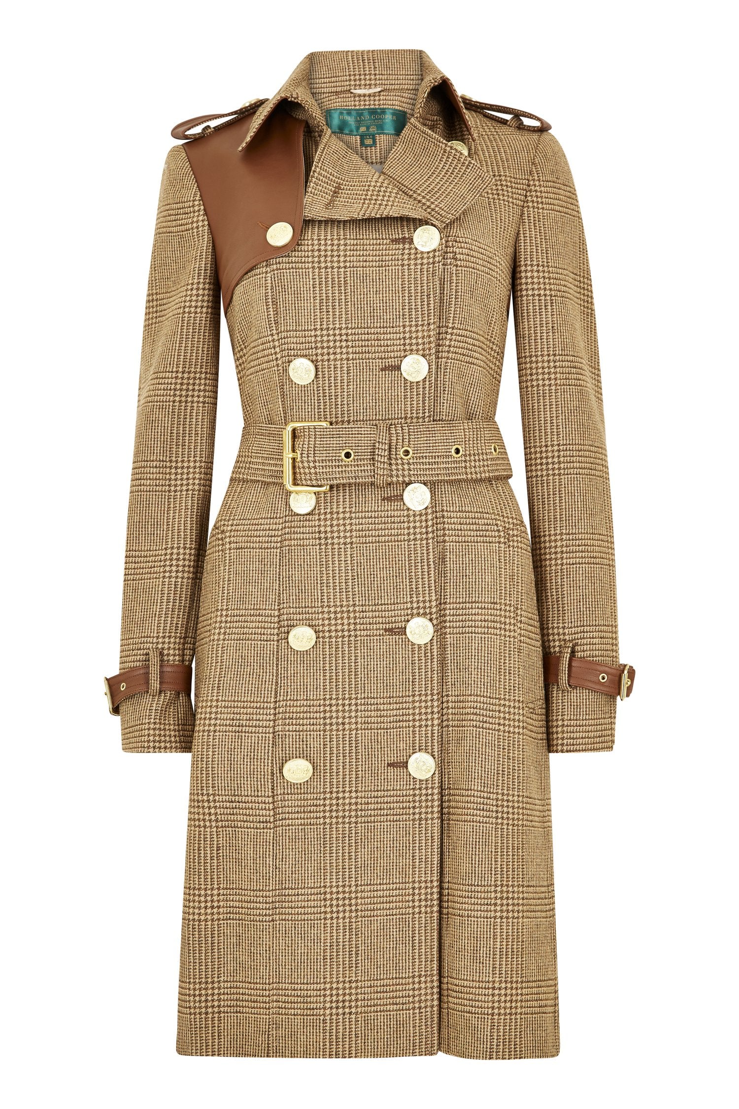 Landmark Holland Cooper Marlborough Trench Coat in Tawny