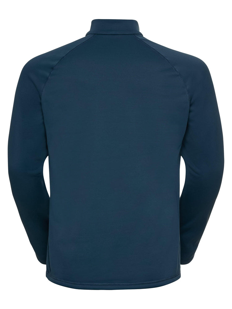 Besso Long Sleeve Half Zip Mid Layer - Blue Wing Teal
