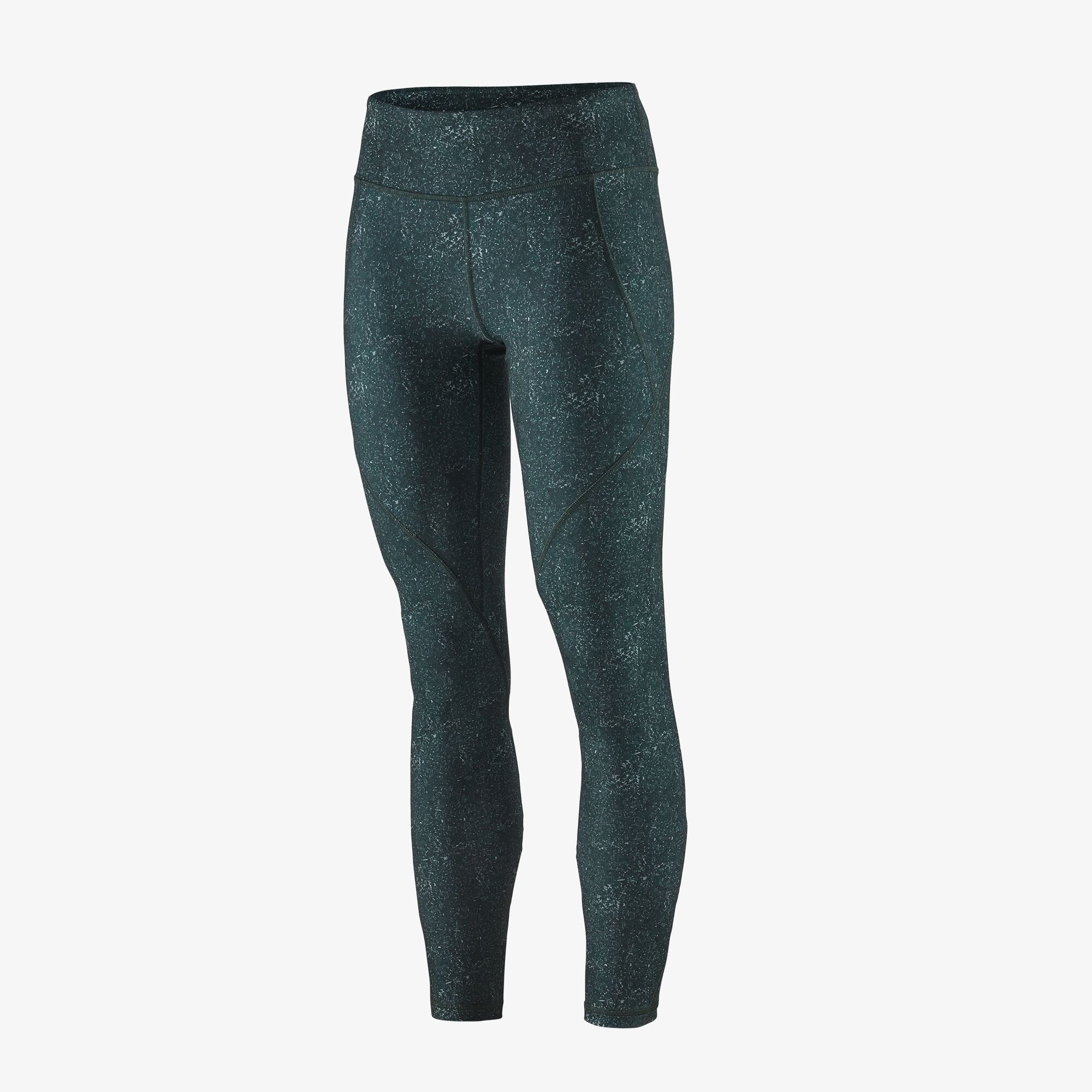 Landmark  Patagonia Centered Tights in Cosmic Carving:Northern Green