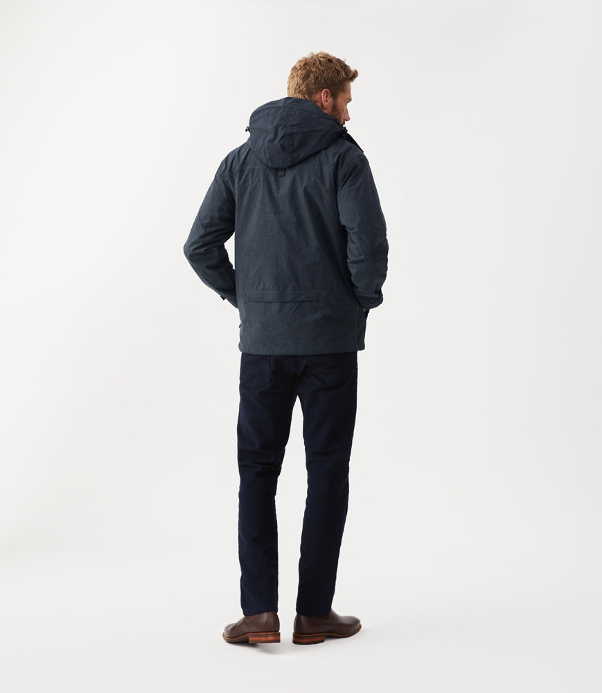 Rockley Jacket - Navy/Ironbark