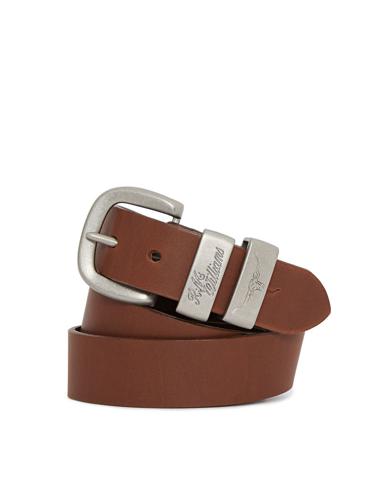 Drover Belt Dark Tan1