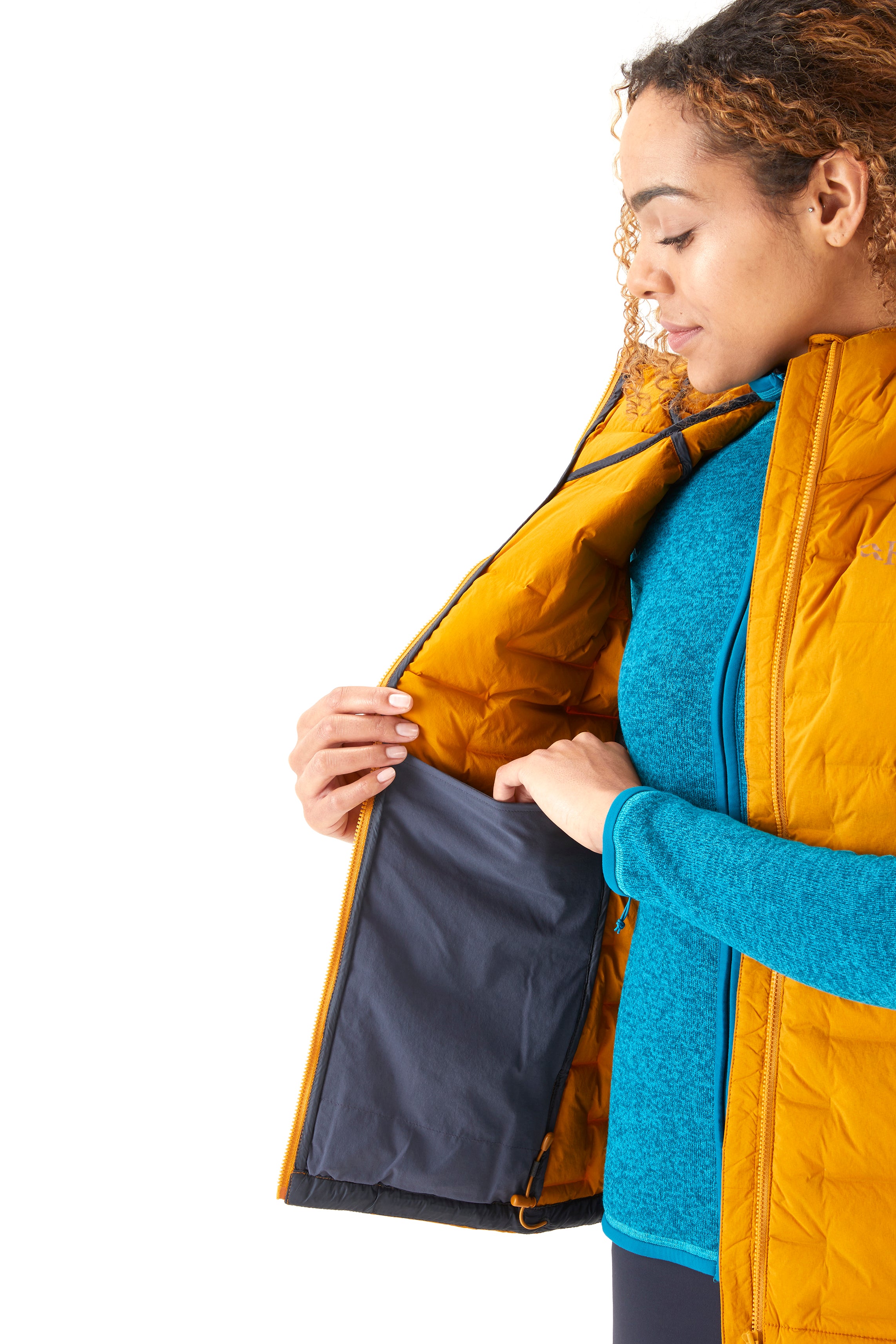 Cubit Stretch Down Vest - Dark Butternut