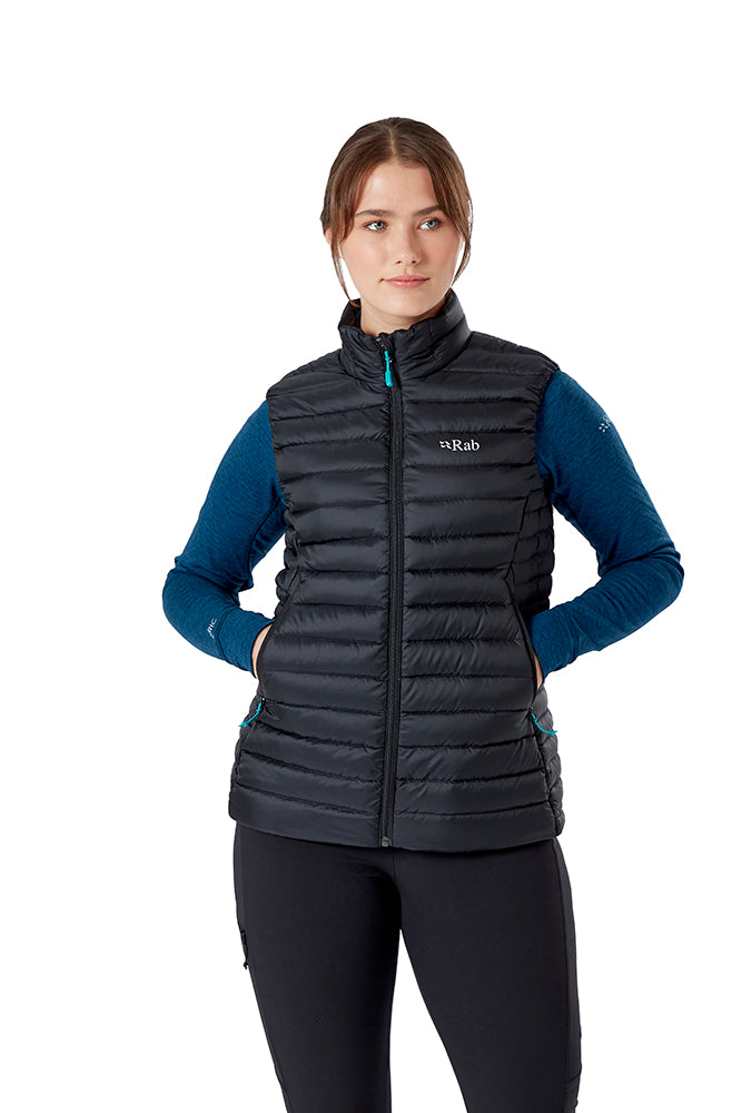 Microlight Down Vest - Black